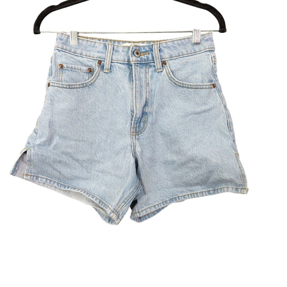 Abercrombie & Fitch The Dad Shorts High Rise Curve Love Women's 25